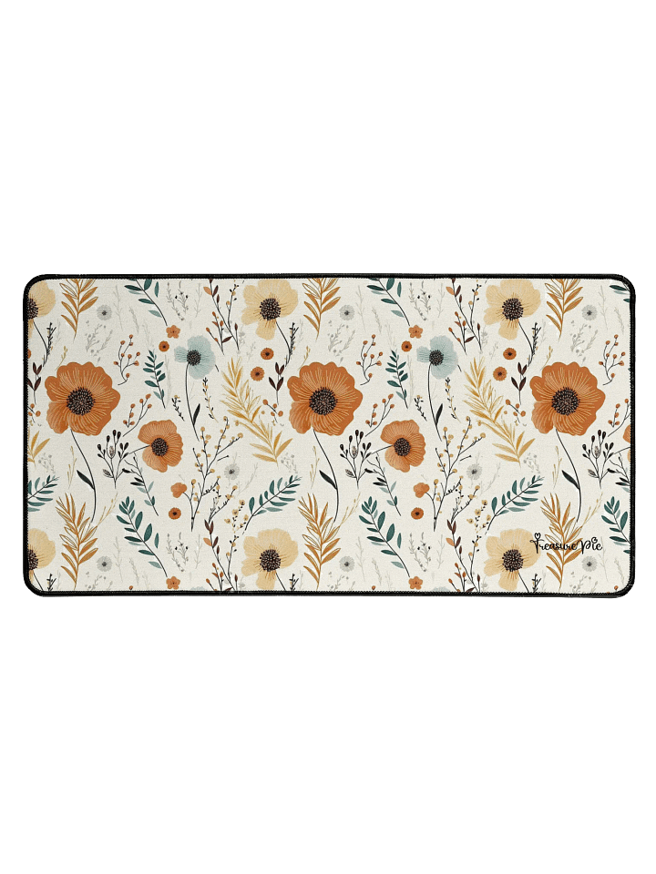 Floral Pattern Desk Mat by Treasure Pie product image (1)