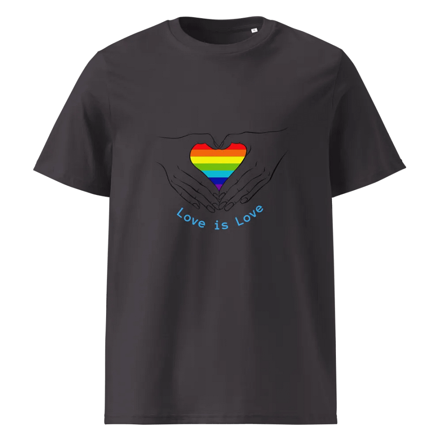 Love is Love Rainbow Heart T-Shirt product image (5)