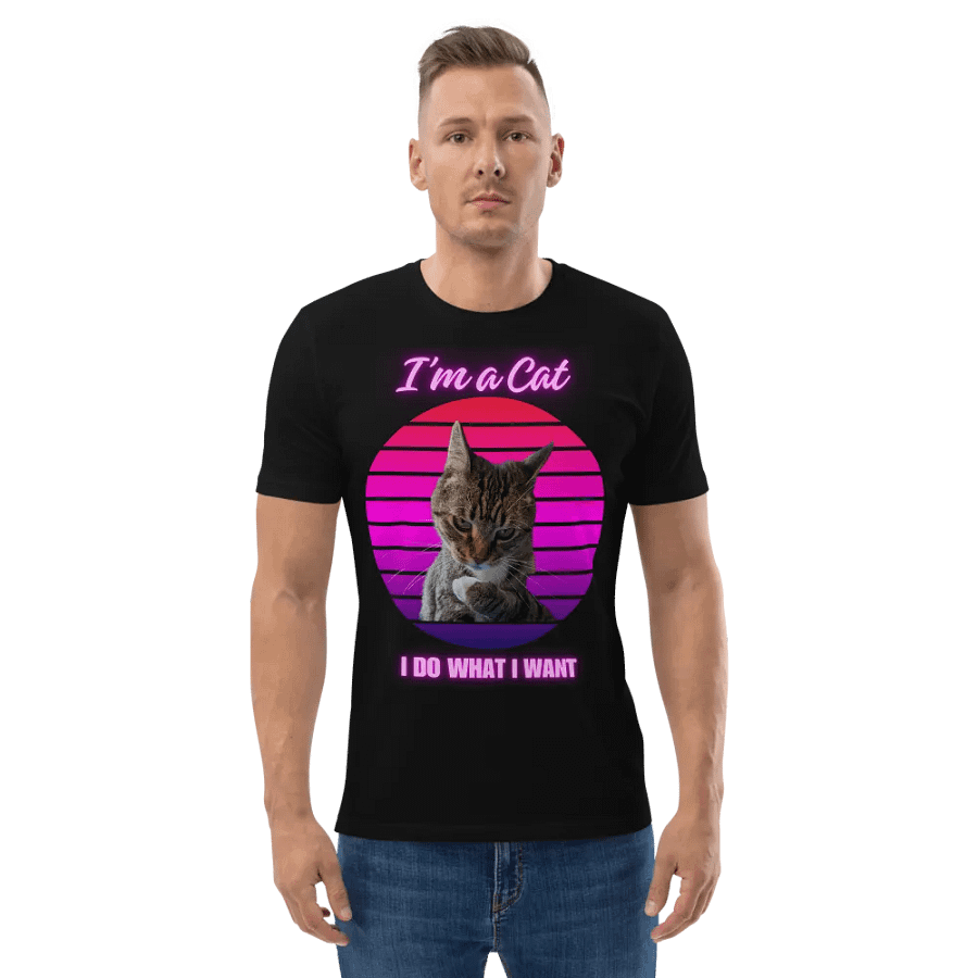 I'm a Cat, I do what I want Tshirt product image (3)
