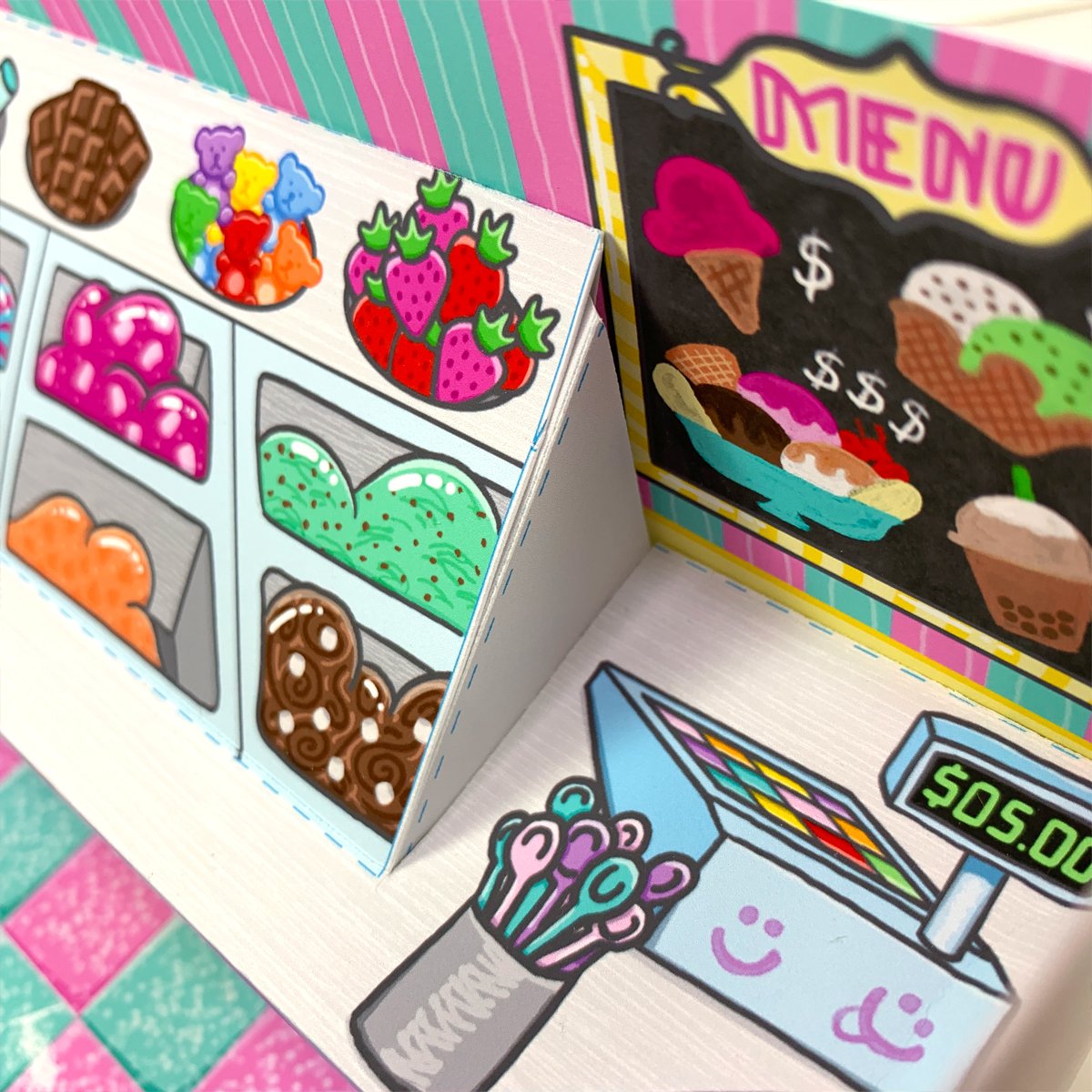 Ice Cream Shop in a Tissue Box product image (10)