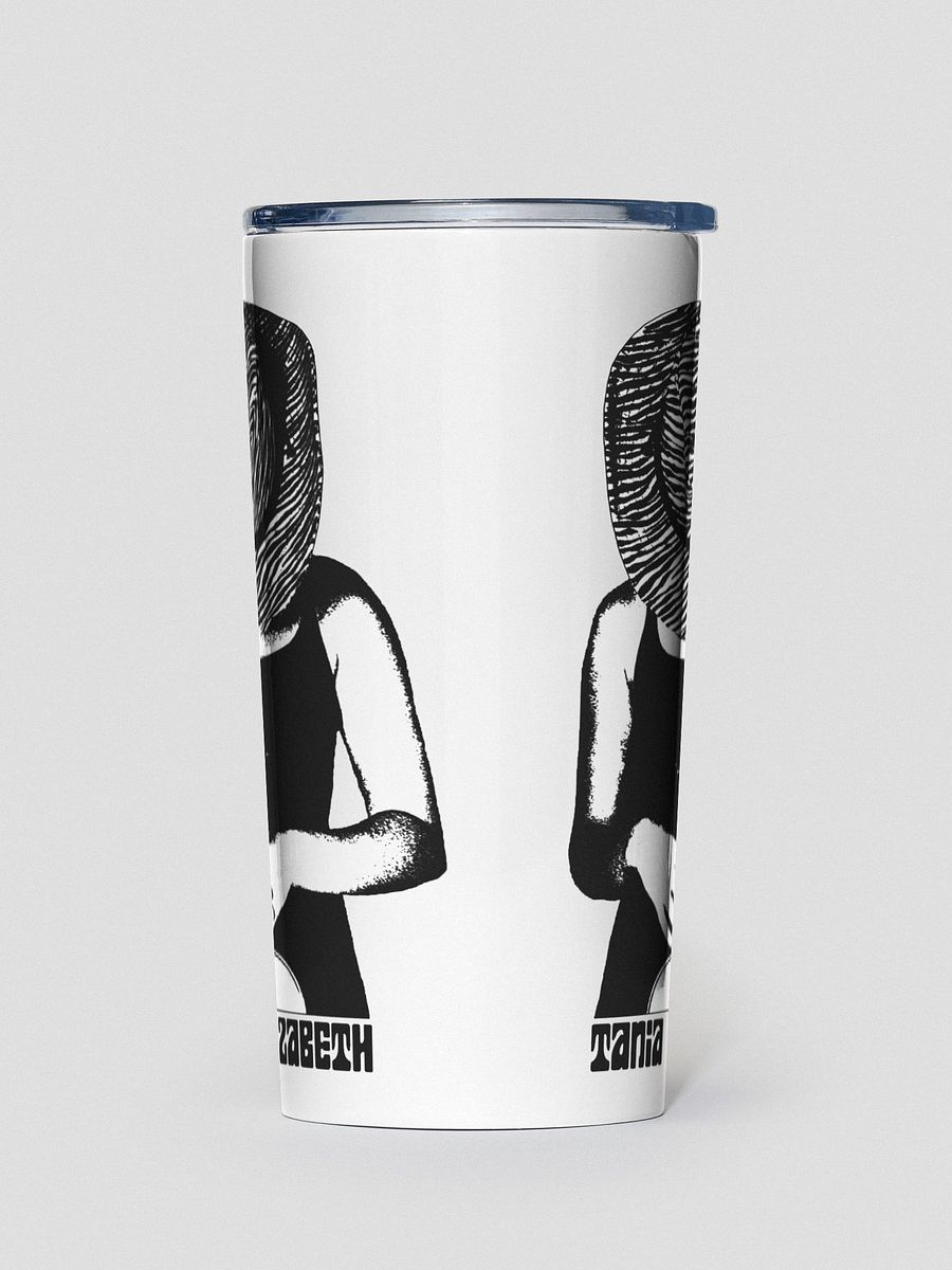 20oz Stainless Tumbler with Tania Elizabeth Scroll Logo product image (3)