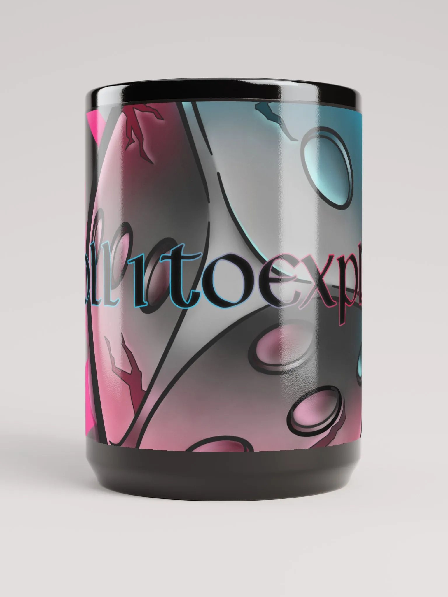 Roo's BIG BREW Beverage Branded Receptacle - Blackout Edition product image (5)