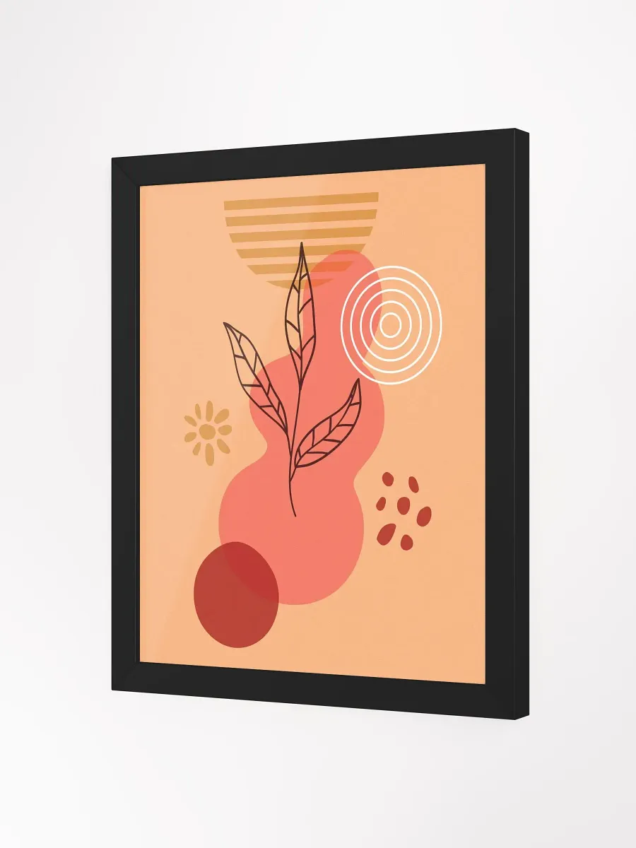 Abstract Botanical Fusion Framed Poster product image (23)