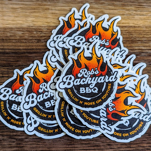 Who wants free stickers? Email me your address at rob@robsbackyardbbq.com and i'll send a few out to you! :) 
#bbq #grilling ...