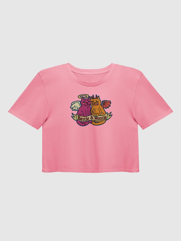 Bestie Worstie Cropped Tee! product image (3)