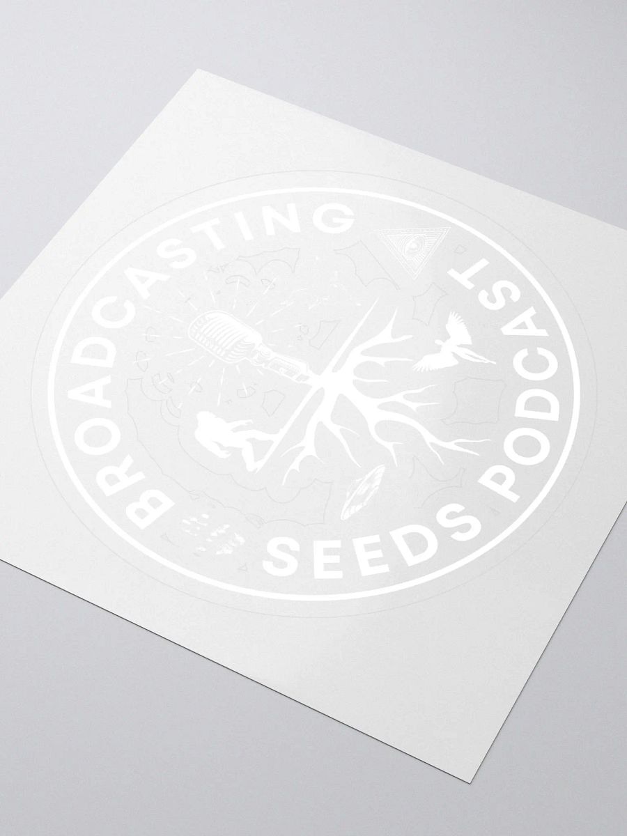 Broadcasting Seeds Kiss Cut Stickers product image (3)