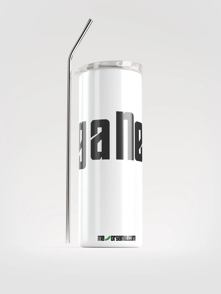 Nerd White Stainless with straw product image (1)