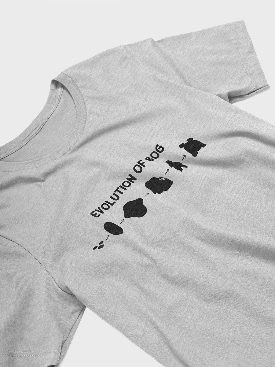 T-Shirt Evolution Of Bog | Black Print product image (3)