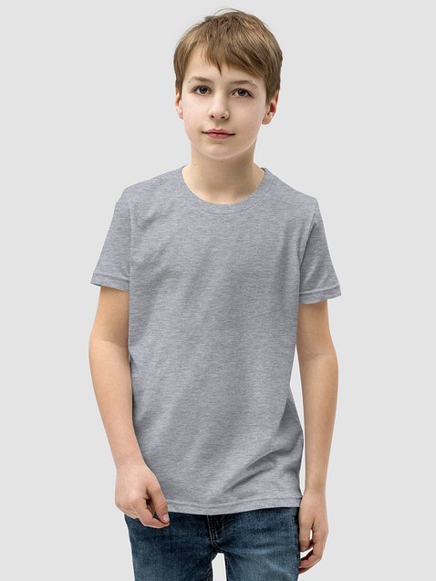 Photo showing Bella+Canvas Youth Short Sleeve T-Shirt