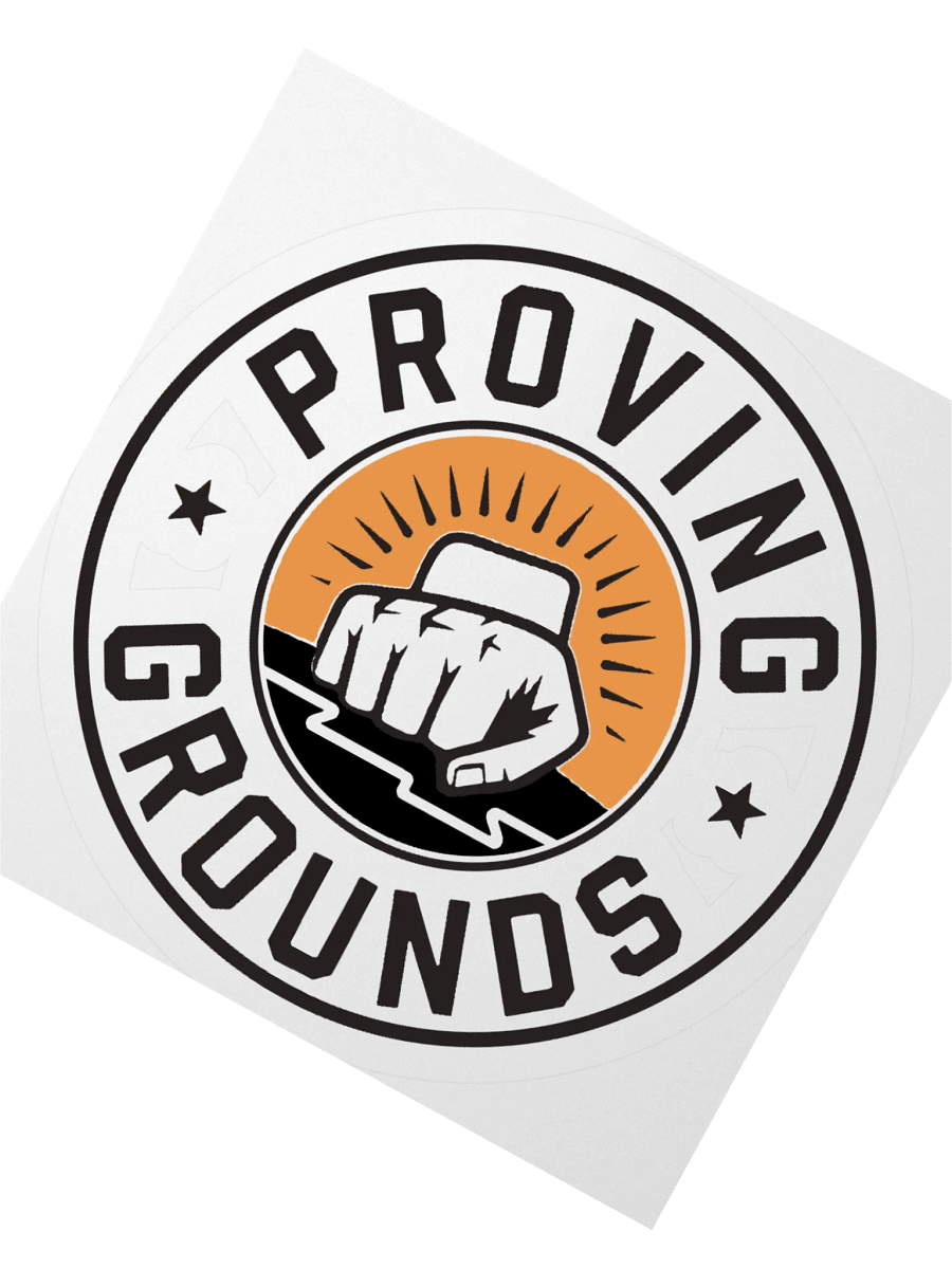 GVC Proving Grounds Kiss Cut Sticker product image (5)