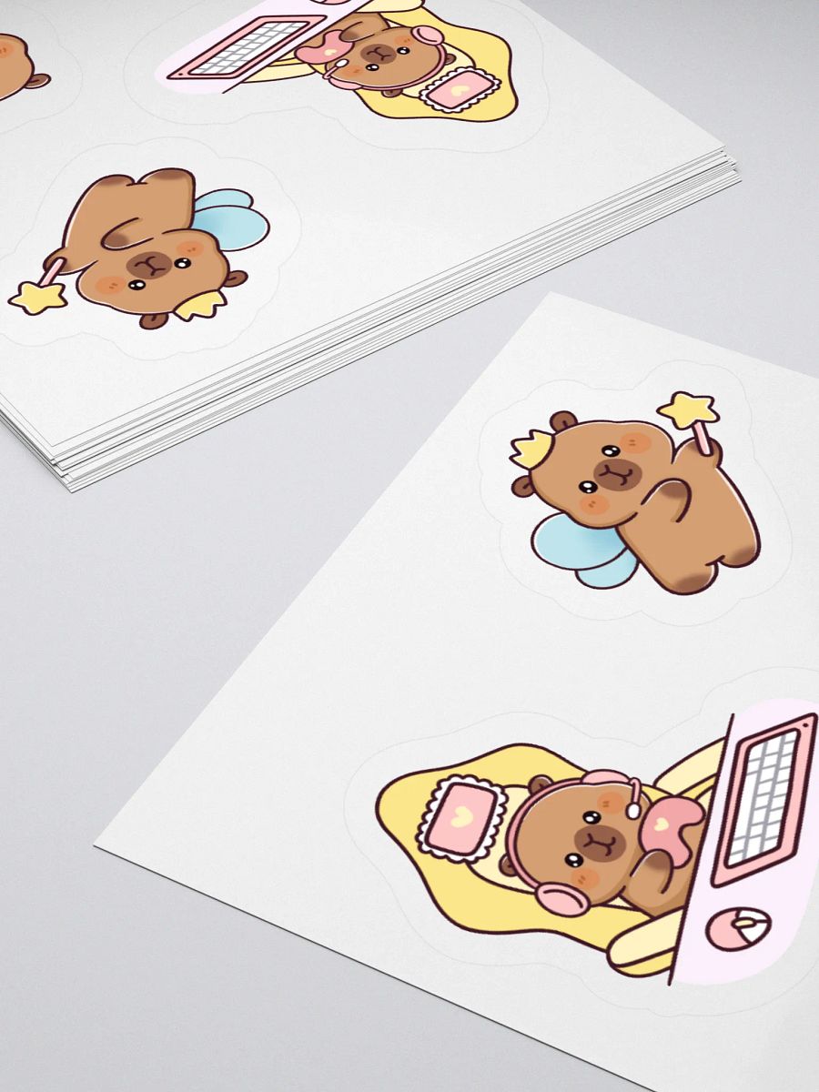 Capybara Sticker Sheet product image (4)