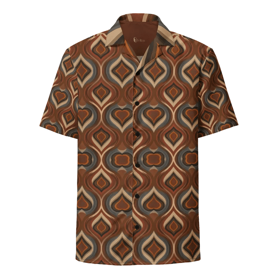 Retro Revival: 70s-Inspired Geometric Shirt product image (6)