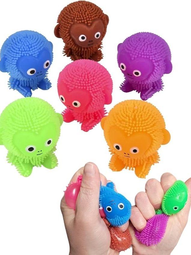 Set of 3 Playful Monkey Fidget Toys - The Ultimate Stress Reliever - Great for ADHD, Autism, and Stress product image (1)