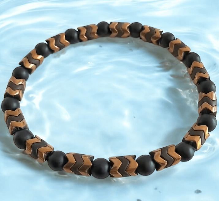 Stress-Free Defender Black Onyx & Hematite Bracelet product image (2)