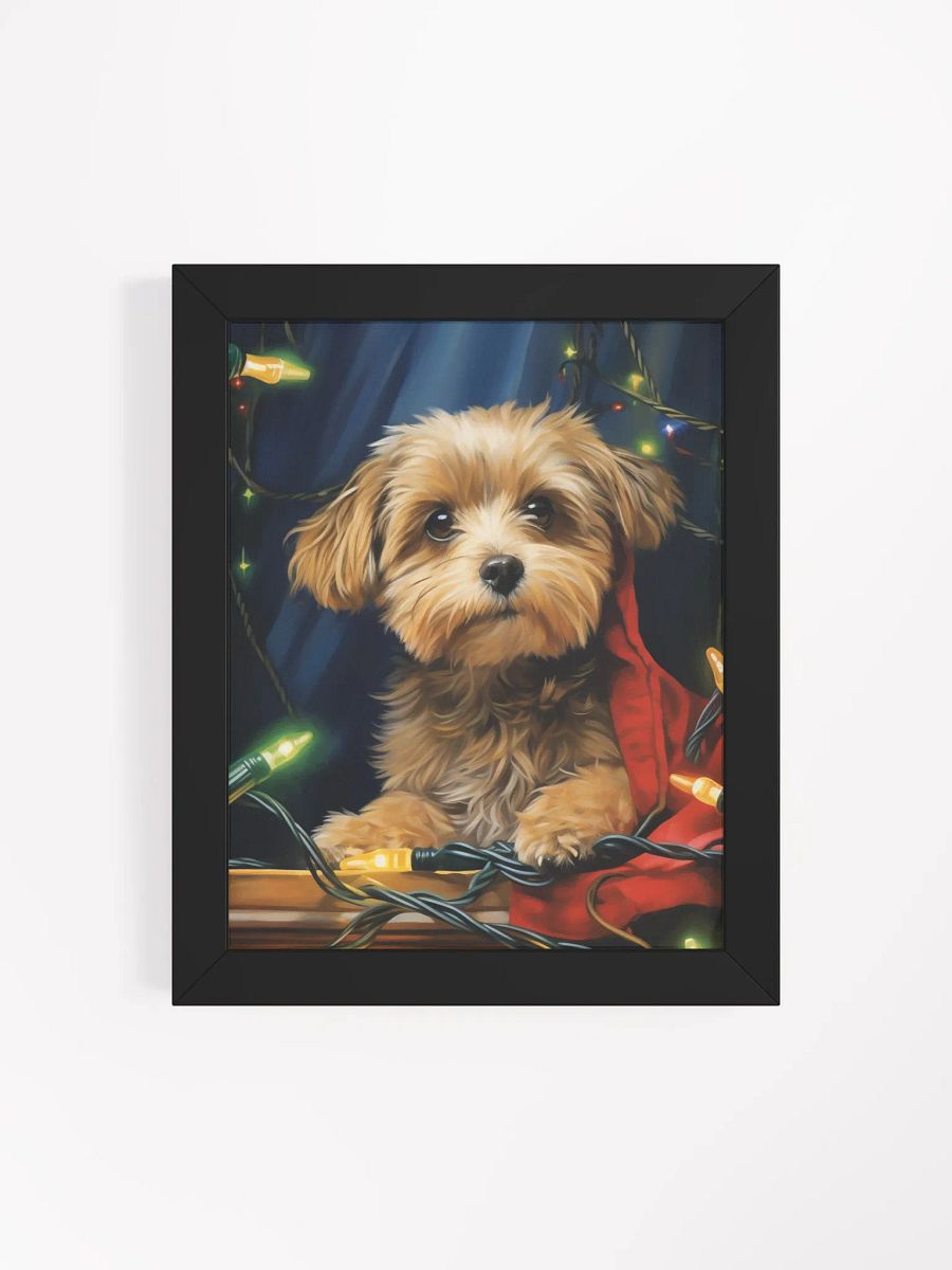 Festive Puppy Holiday Poster product image (8)