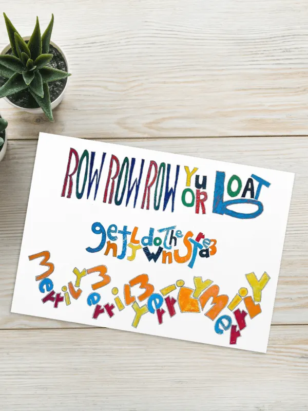 Row Row Row Your Boat Greeting Card 2 product image (1)