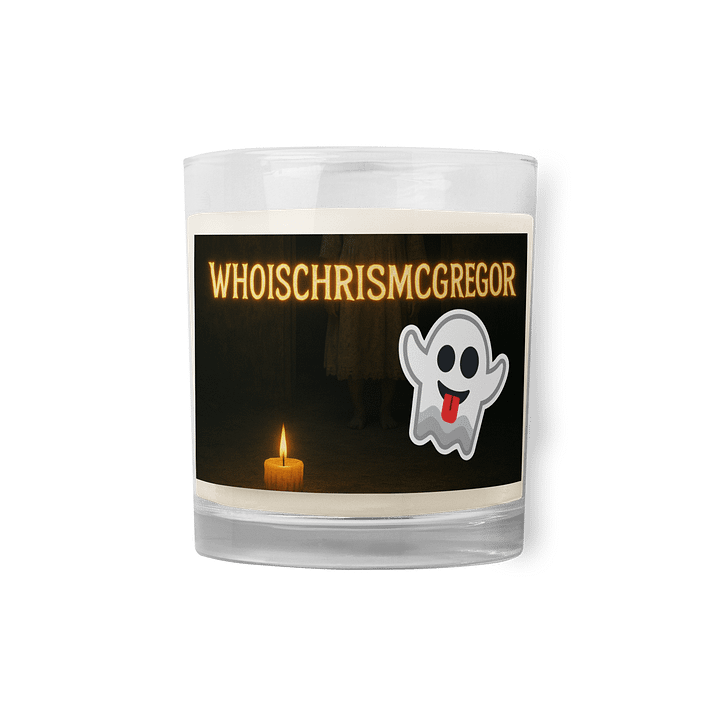 WHOISCHRISMCGREGOR Candle product image (1)