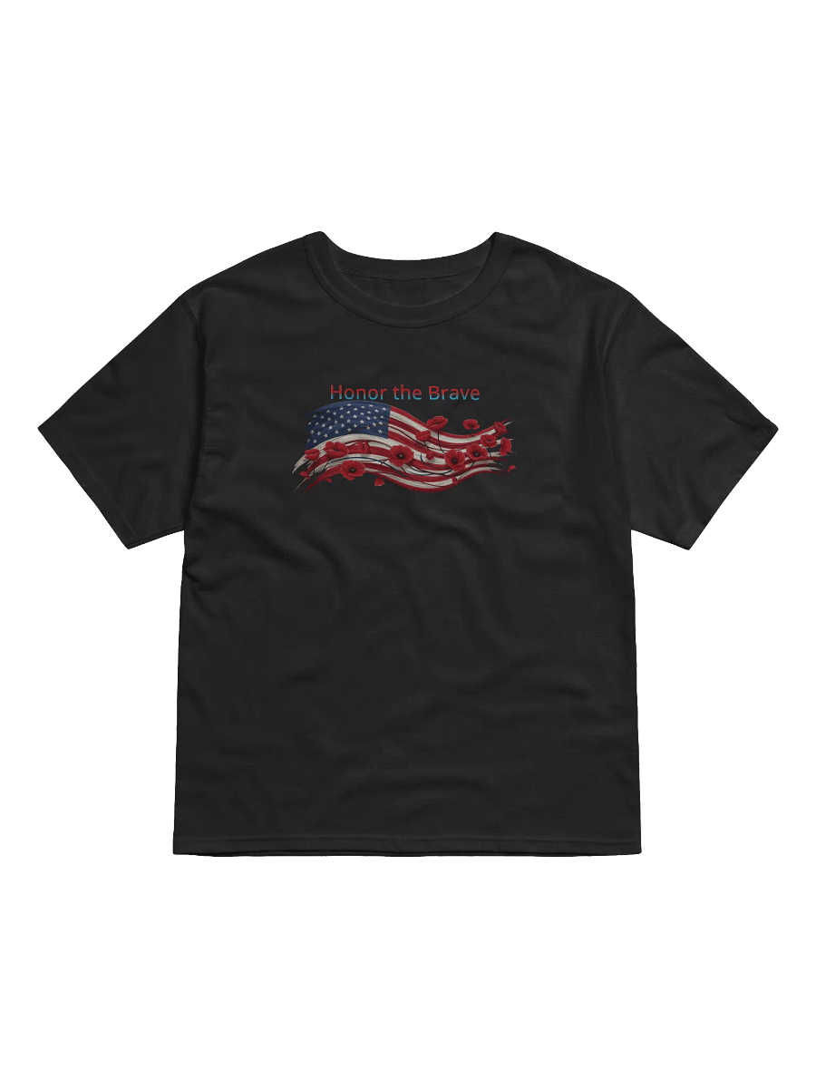 Honor the Brave American Flag T-Shirt product image (2)