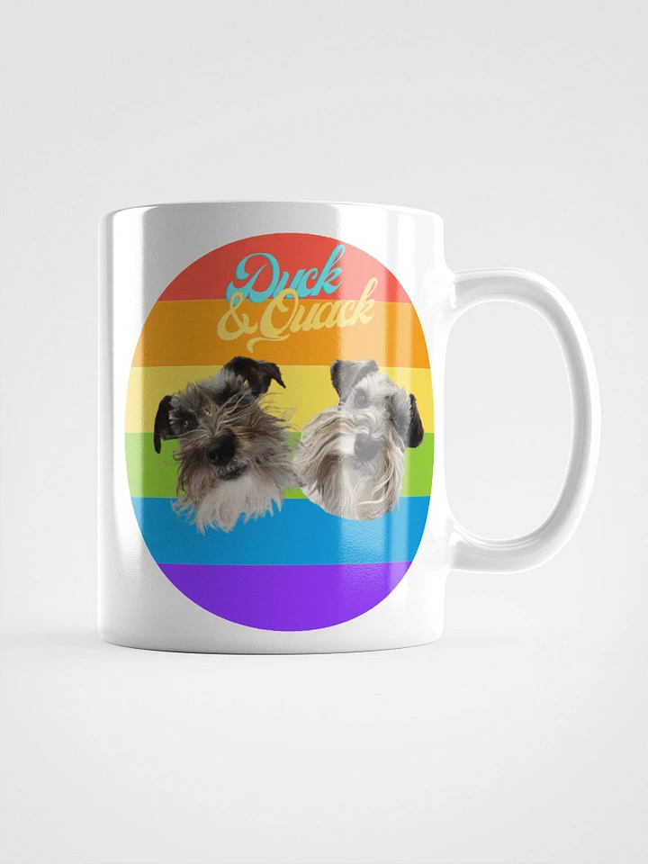 Duck and Quack Rainbow Coffee Mug product image (1)