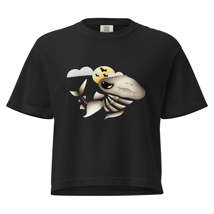 Moonlit Skele-Sharki Boxy Tee product image (1)