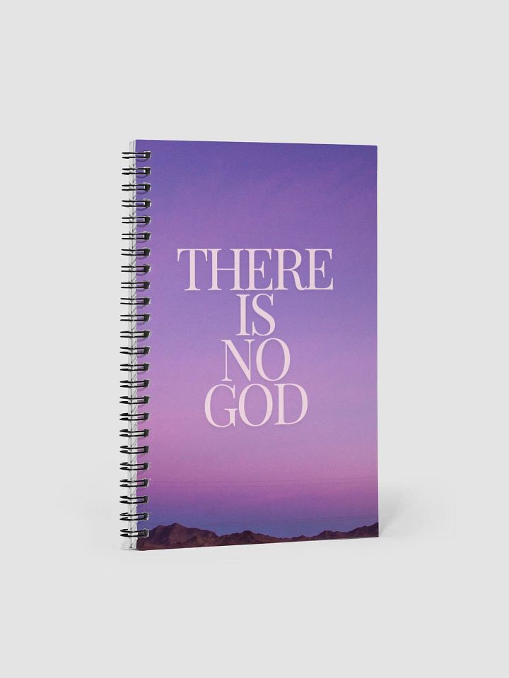 There Is No God Notebook product image (1)