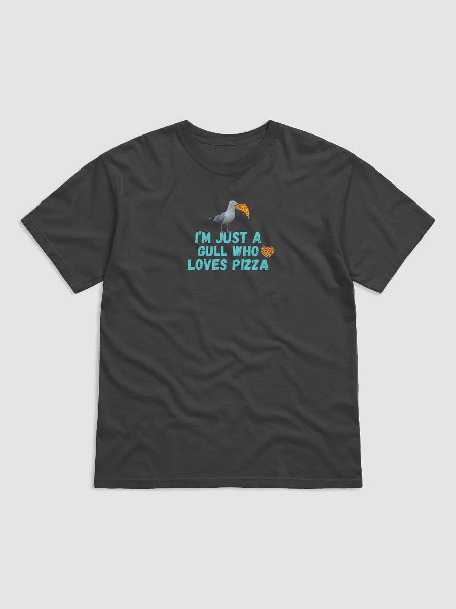 I'm Just a Gull Who Loves Pizza Heavyweight T-shirt product image (2)