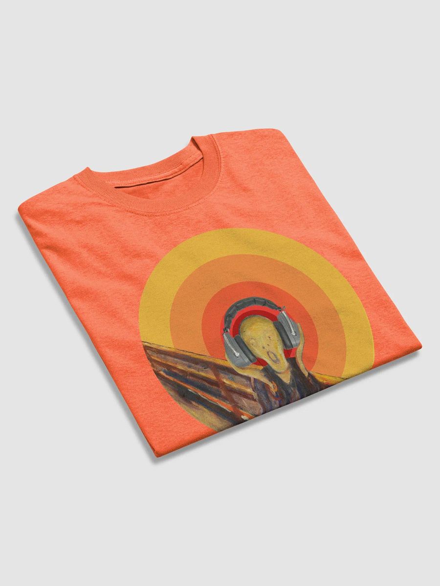 Fan´s scream by Frank Fonik, Techno EDM Unisex t-shirt product image (2)