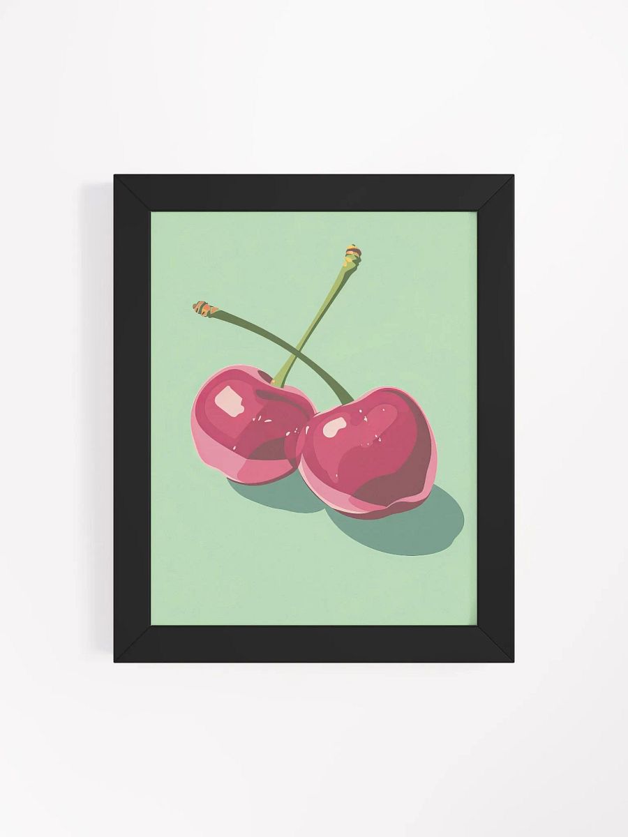Cherries On Green Background product image (40)