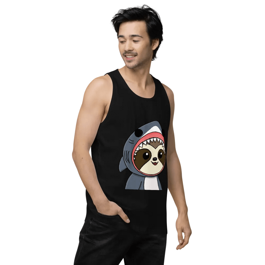 Mens Tank top - Shark product image (10)