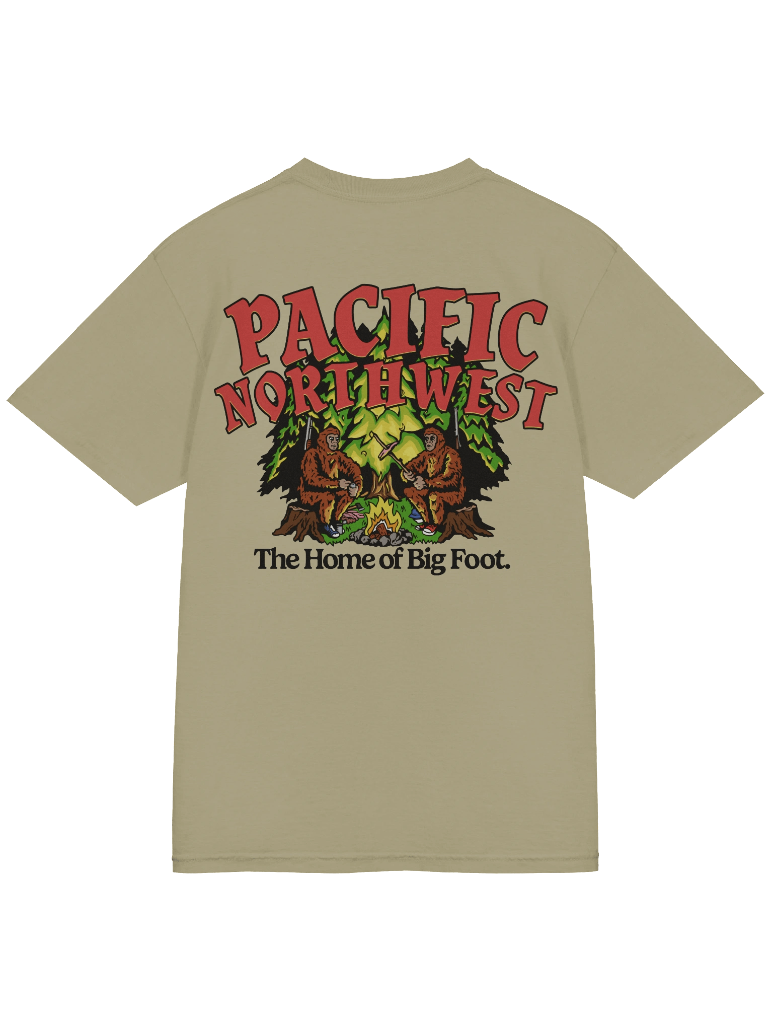 PNW The Home of Big Foot - T-Shirt product image (14)