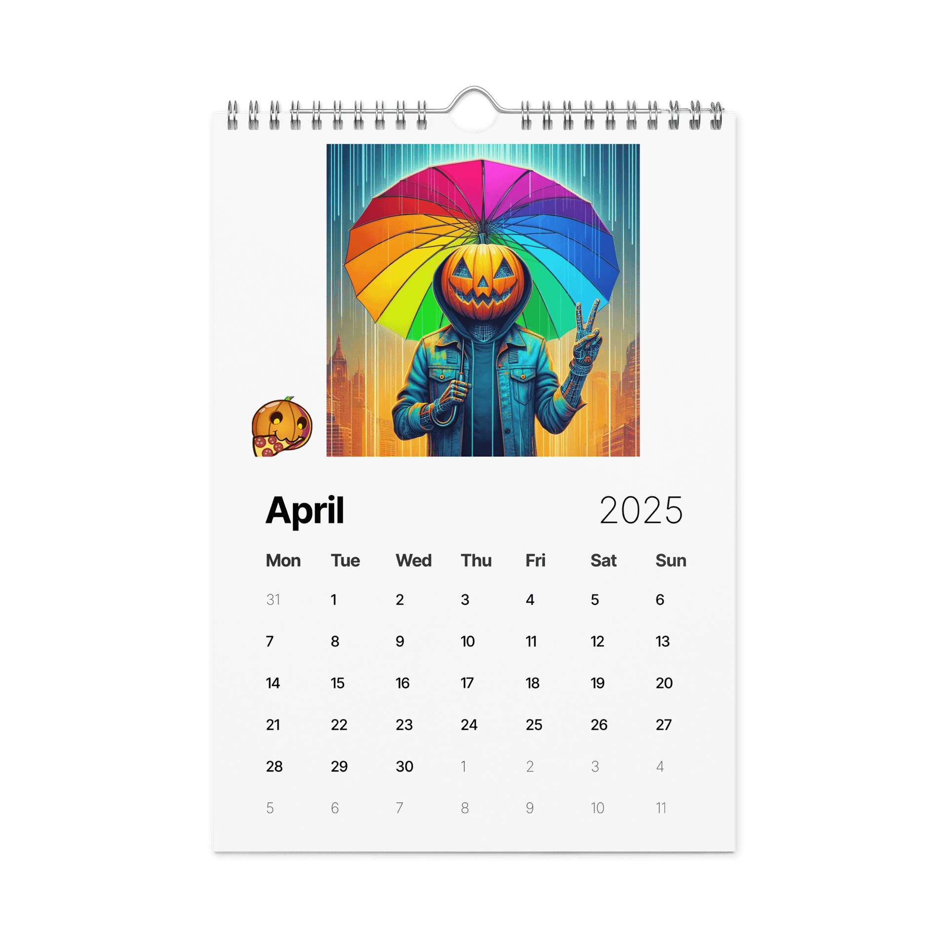 2025 Visionary Wall Calendar product image (1)