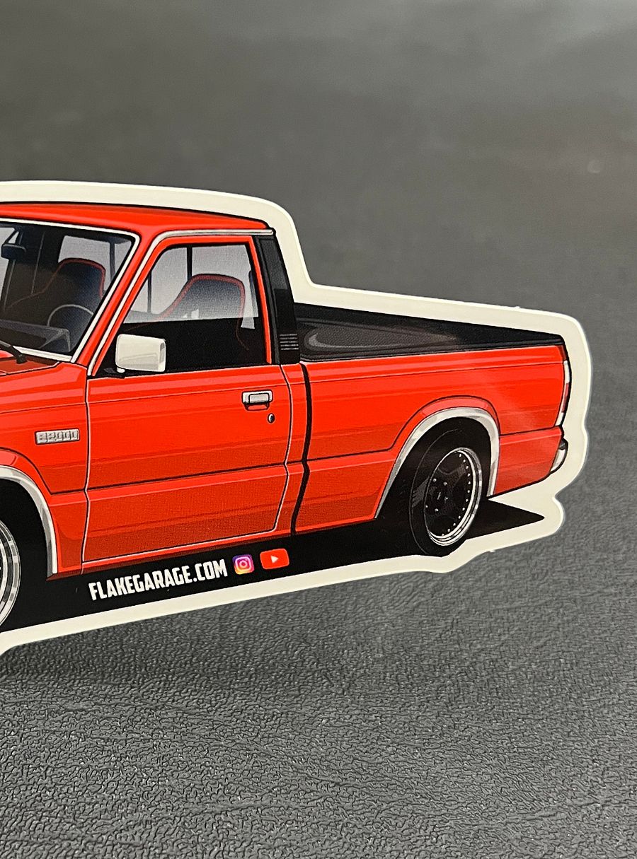 V2 Mazda B2200 / B2000 Mini Truck Sticker product image (3)