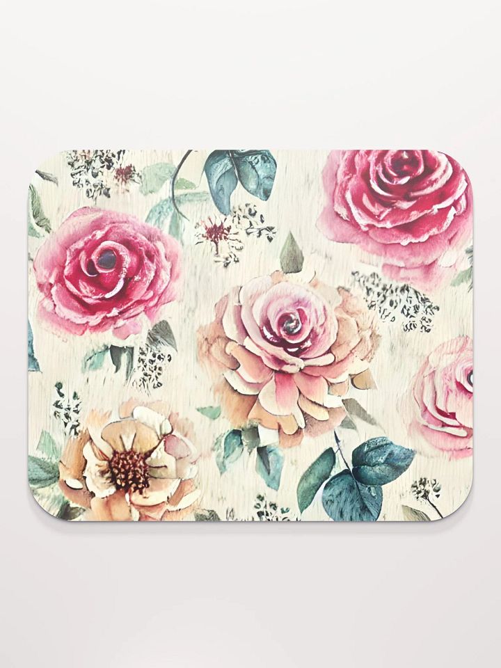 Shabby Chic Floral Mouse Mat product image (2)