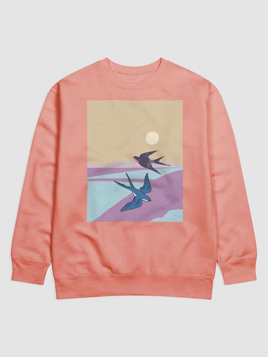 Searching Birds Cotton Sweatshirt - Unisex product image (2)
