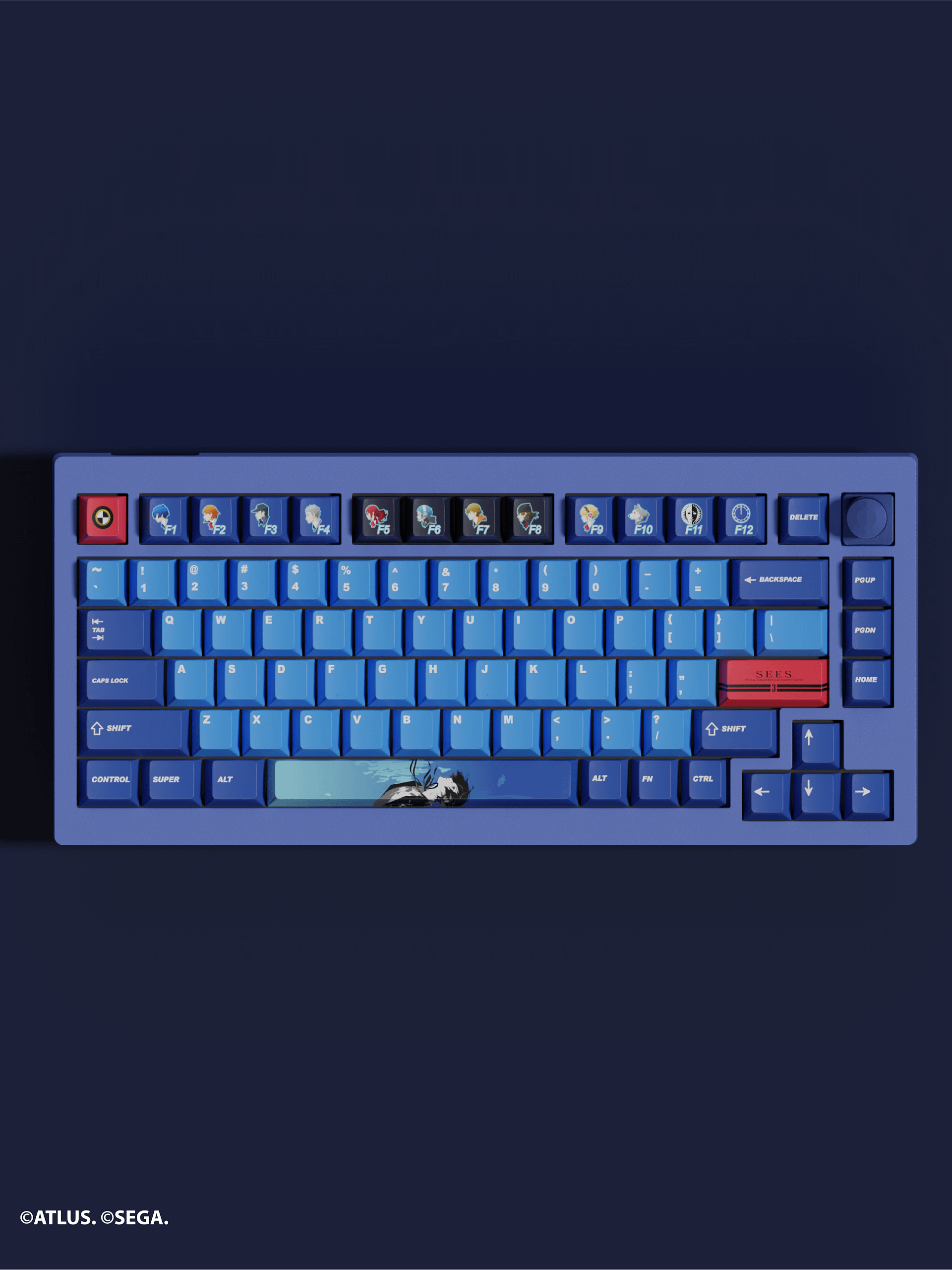 P3R Custom Blue Keyboard product image (4)