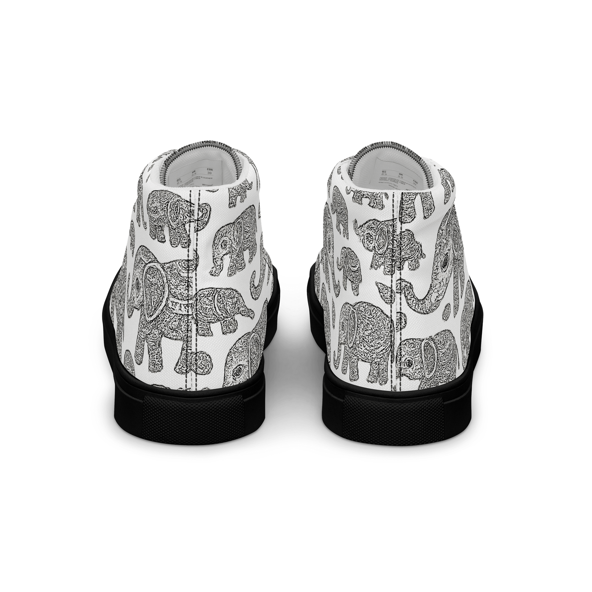 Ornate Elephant High Tops product image (4)
