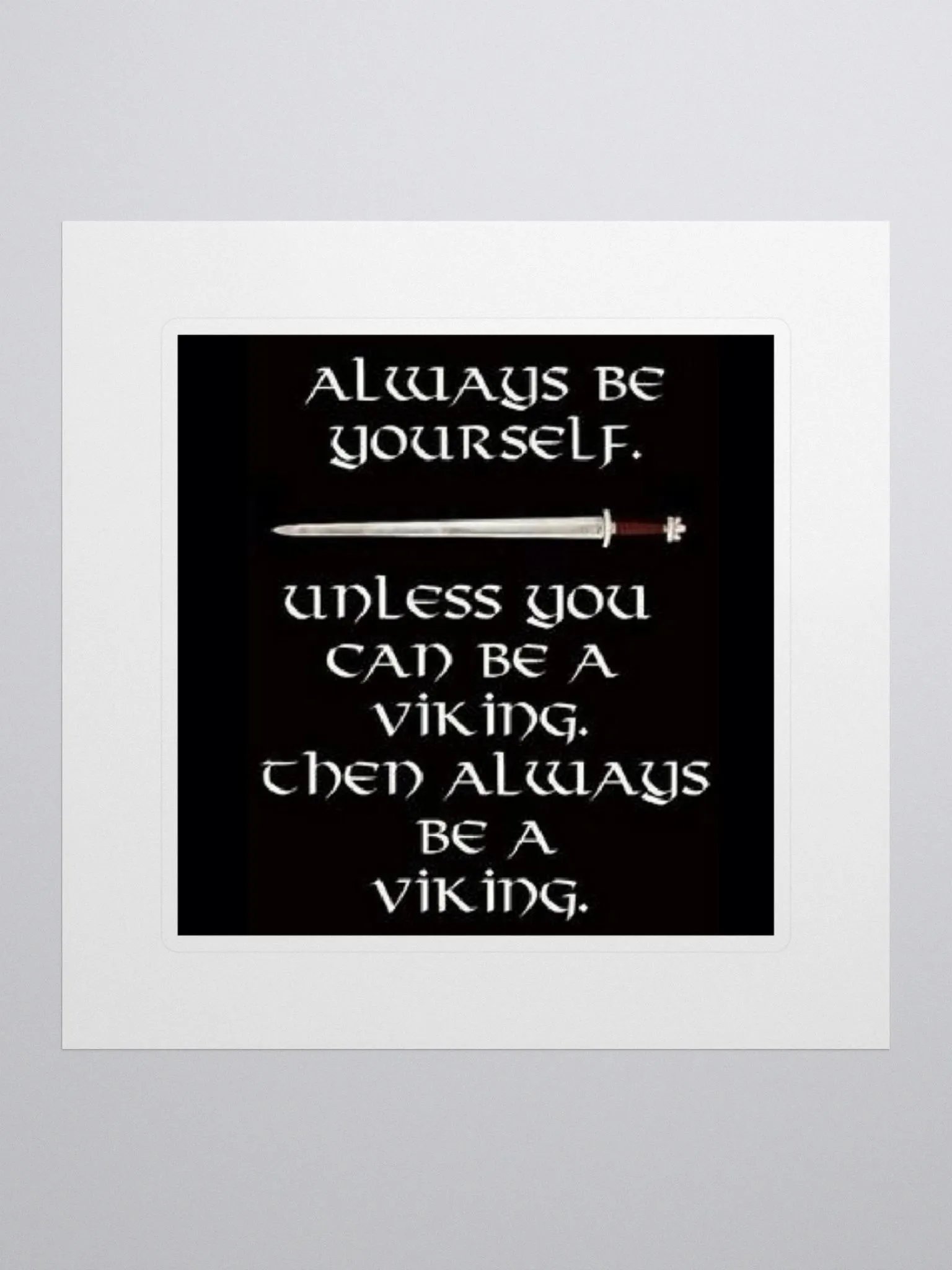 Always be yourself stickers product image (1)