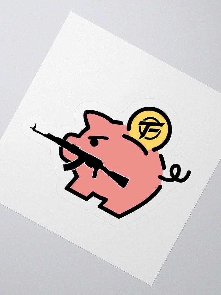 TopFrag™ Credits Kiss Cut Sticker product image (6)