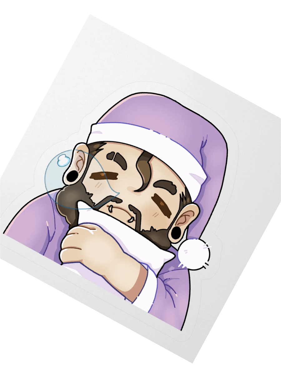 Sleepy Herb Sticker product image (2)