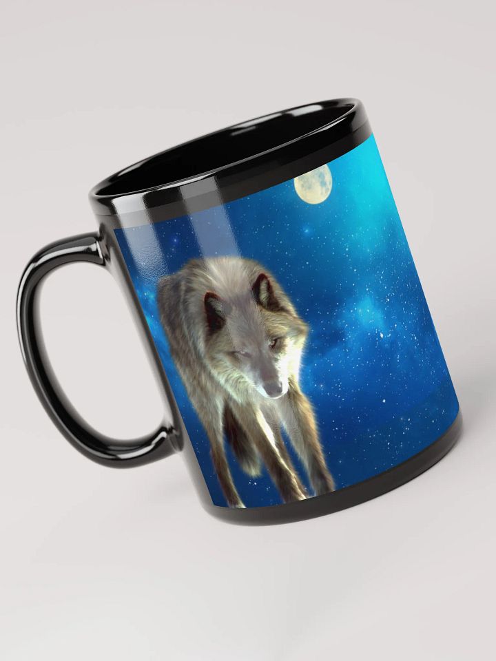 Wolves Night Sky Mug product image (2)