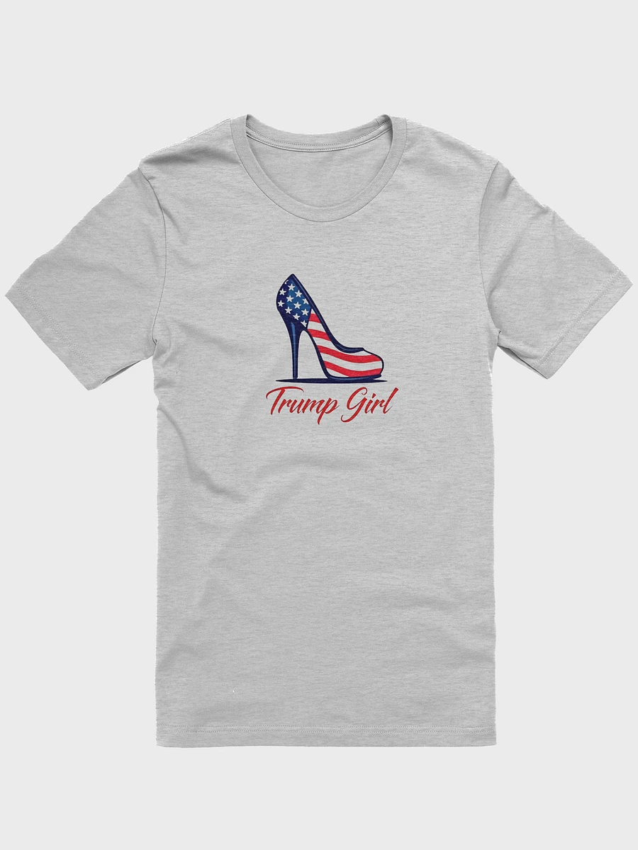 Trump Girl Patriotic High-Heel Flag T-Shirt product image (1)