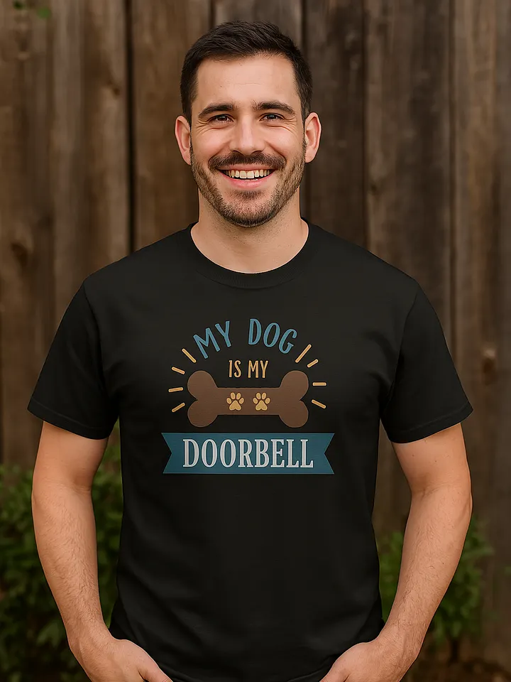 My Dog is my Doorbell Graphic Tee product image (1)
