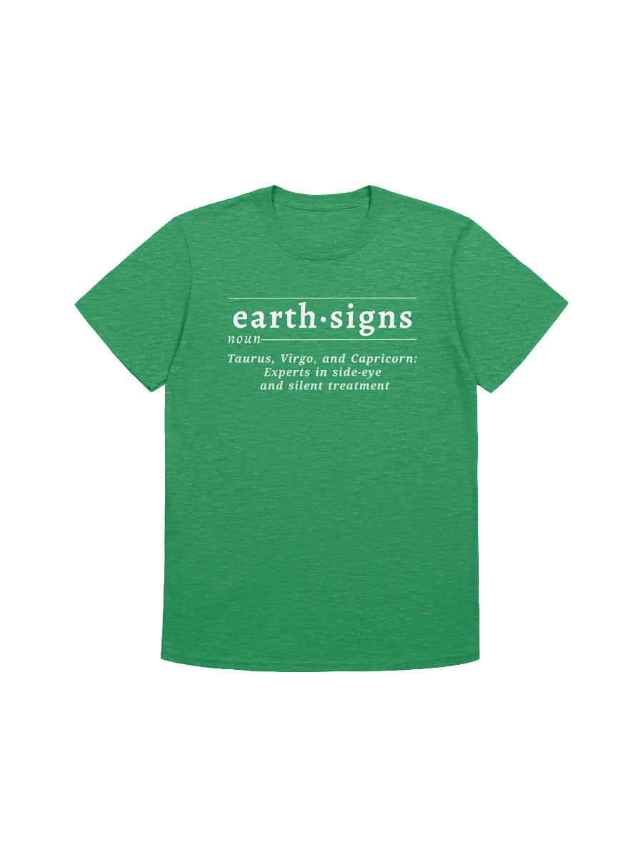Earth Signs Def Unisex Tee v2 product image (1)