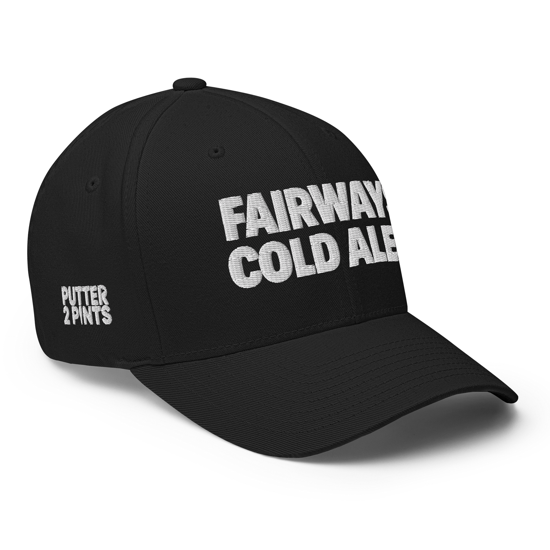 "Fairways. Cold Ales." Embroidered Hat – Putter 2 Pints product image (42)