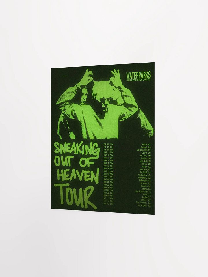 SOOH TOUR POSTER GREEN product image (2)