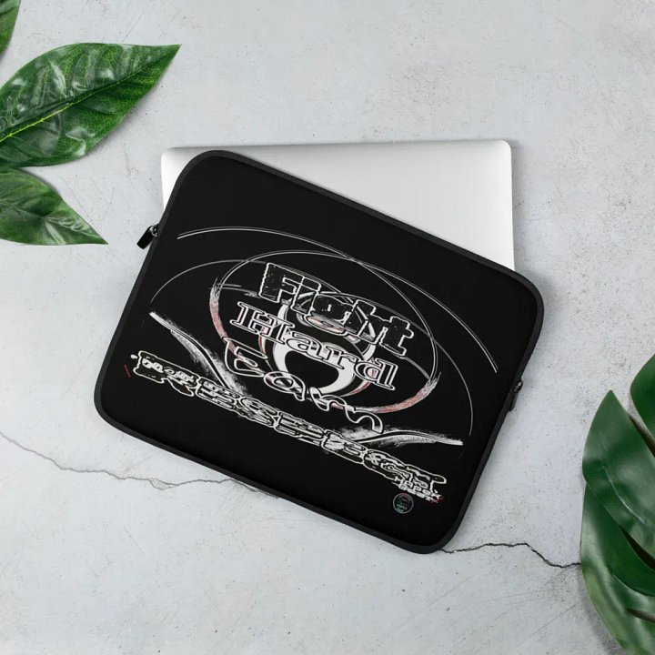 Fight Hard Earn Respect - Black - Laptop Sleeve product image (2)