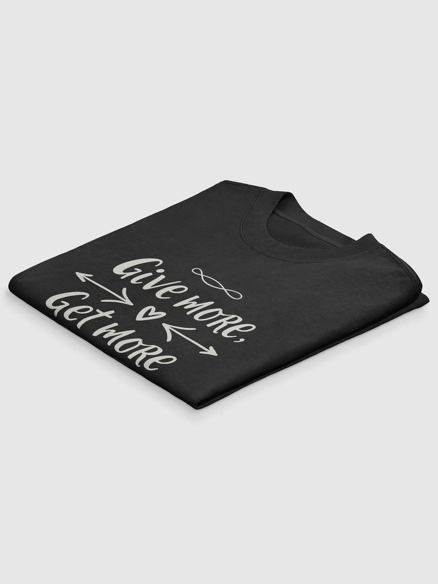 Unlock the Power of Giving: Jennifer Lopez-Inspired -Give More, Get More- T-Shirt – Wear the Mindset That Changes Everything! product image (4)