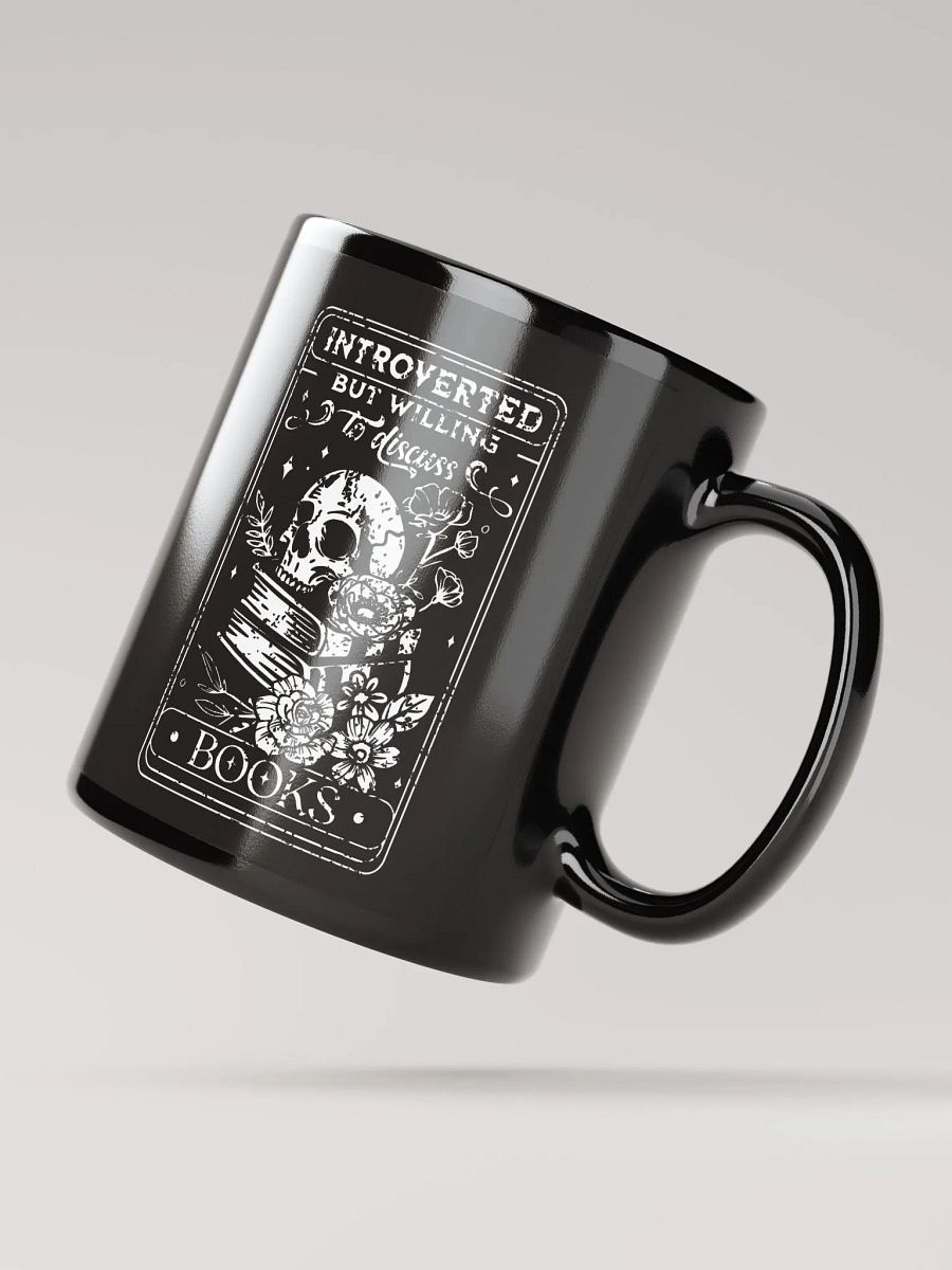 Introverted But Willing To Discuss Books Mug product image (3)
