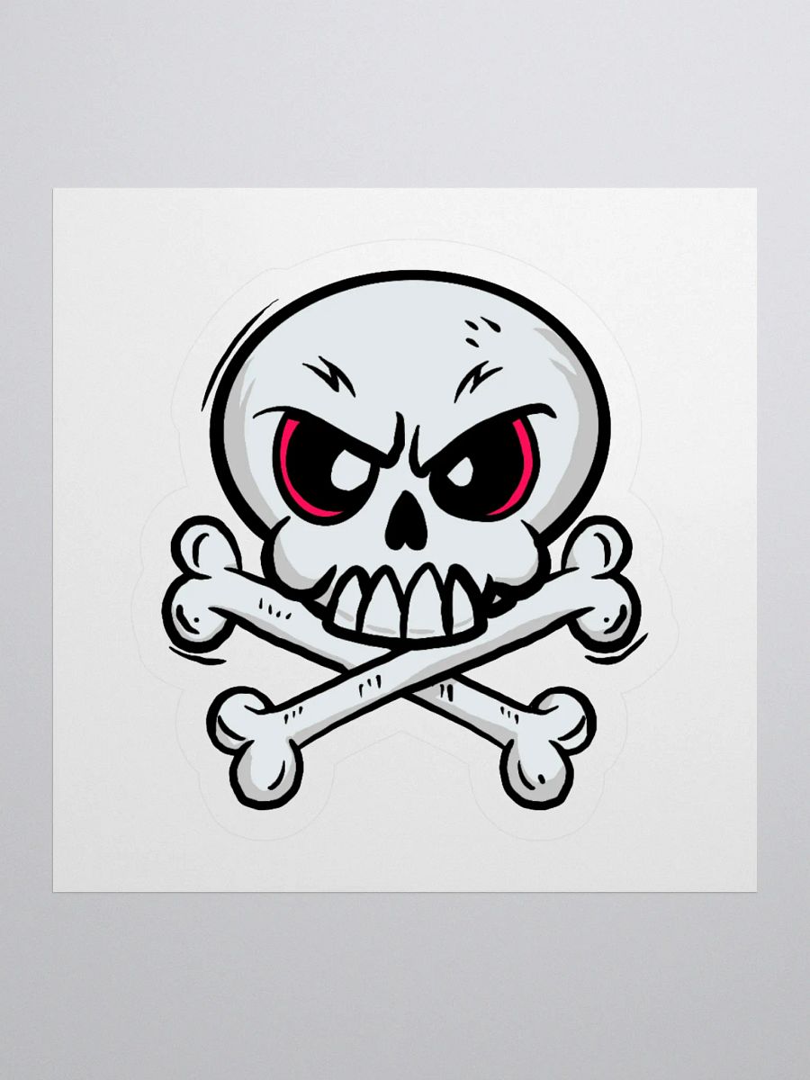 Grumpy Bones Kiss Cut Stickers product image (3)