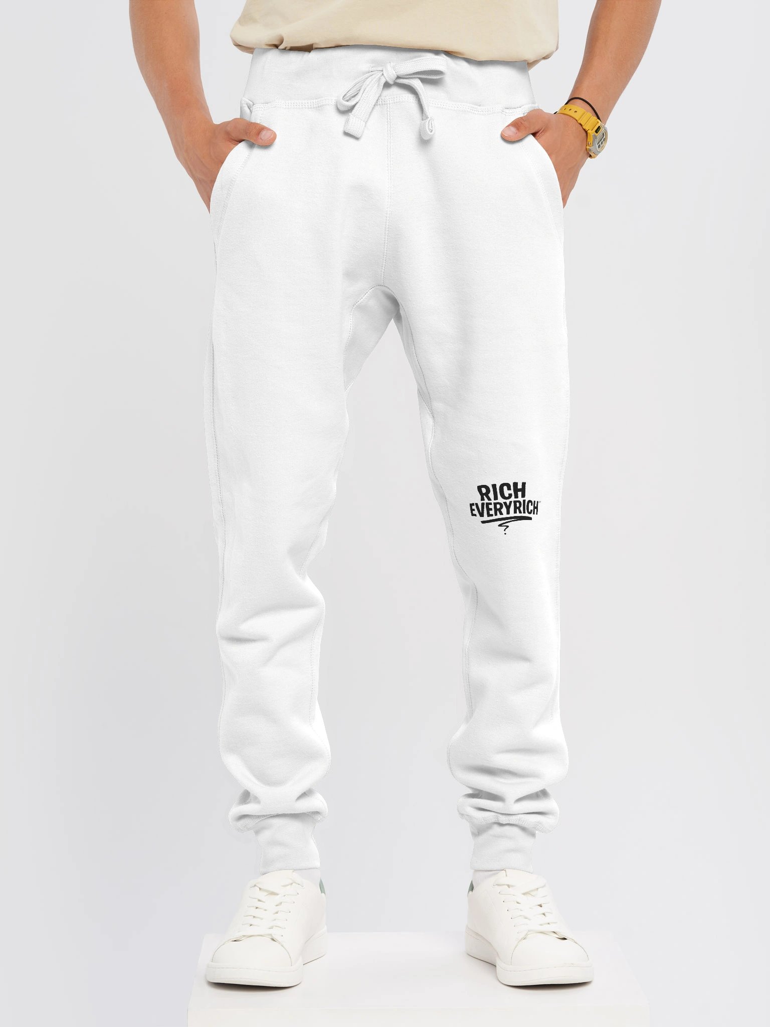 RICHEVERYRICH Monochrome Joggers product image (3)